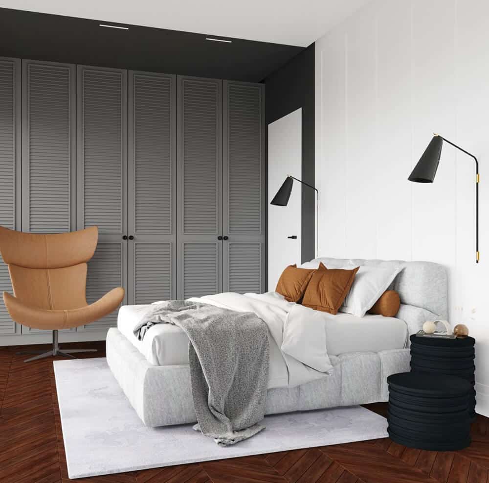 Wyrazista prostota – projekt wnętrza w minimalistycznym stylu