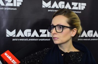 Nina Ryszka podczas wywiadu dla MAGAZIF na Fast Textile 2017