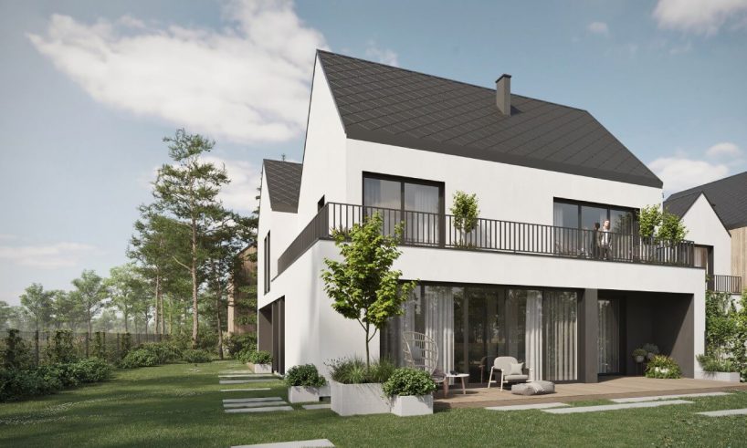 dom na osiedlu zendo wilanów - projekt